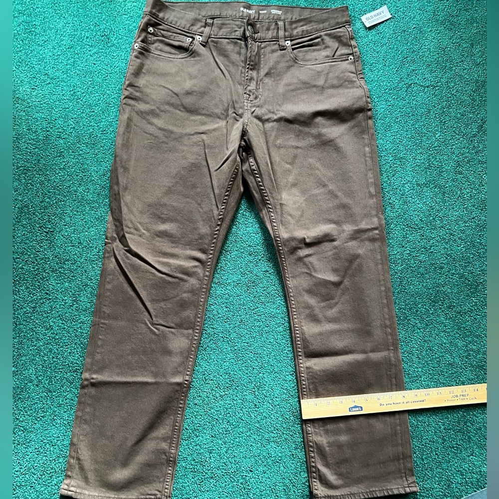 34x30 straight flex old navy five pocket pants NWT